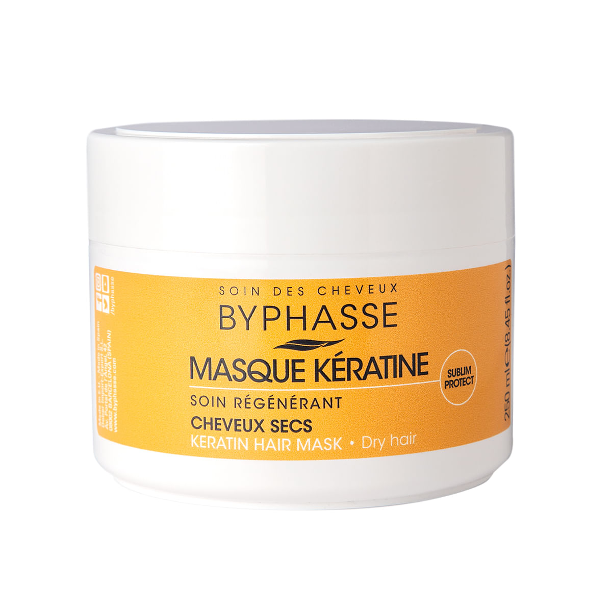 Mascarilla Capilar Con Keratina Byphasse